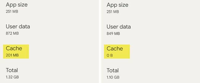 When You Should Clear an Android App's Cache