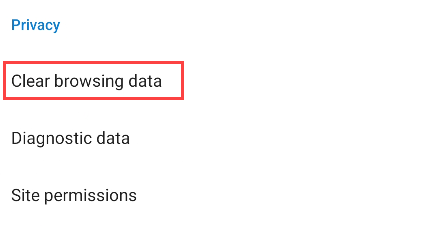How to Clear Cache in Microsoft Edge