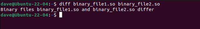 How to Compare Binary Files on Linux