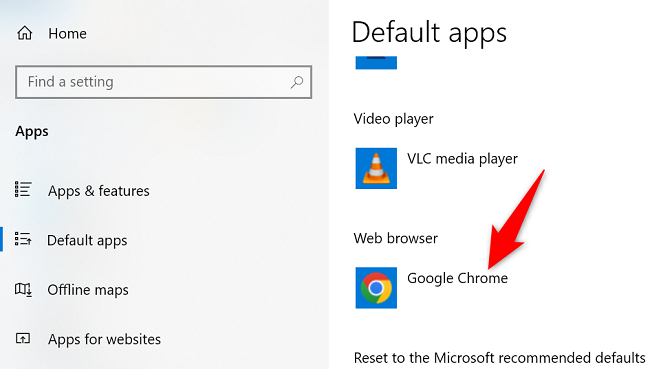 How to Change the Default Web Browser on Windows 10