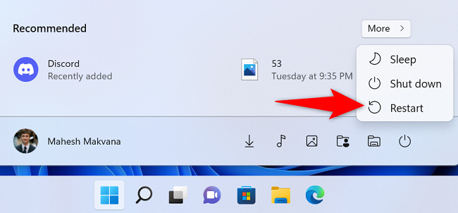 How to Restart a Computer