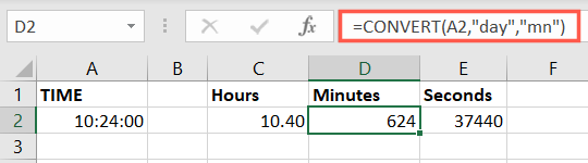 How to Convert Time to Decimals in Microsoft Excel