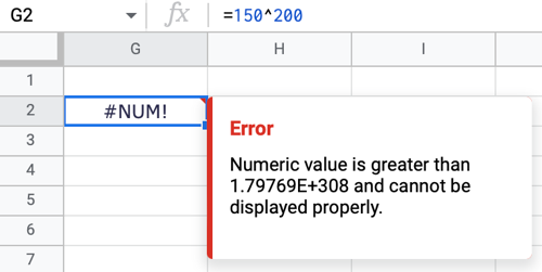 How to Fix a Formula Parse Error in Google Sheets