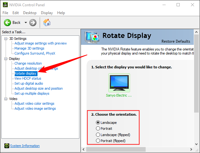 How to Rotate Your PC's Screen on Windows 11