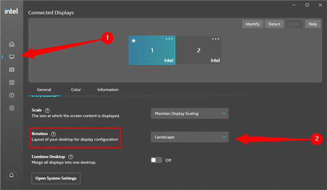 How to Rotate Your PC's Screen on Windows 11