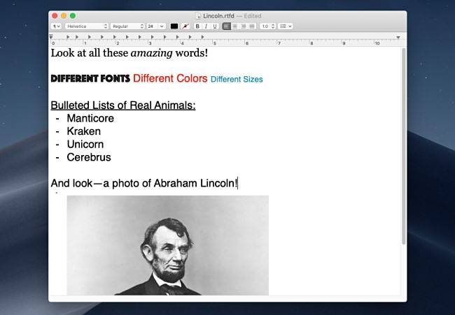 TextEdit is Notepad for Mac But Better