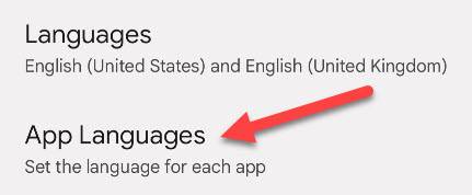 Language Availability In Application How to Change the Language of Individual Apps on Android