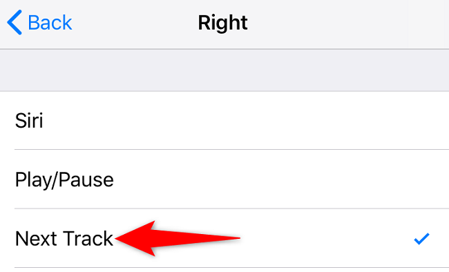Enable "Next Track."