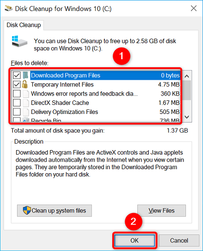 How to Use Disk Cleanup in Windows 10