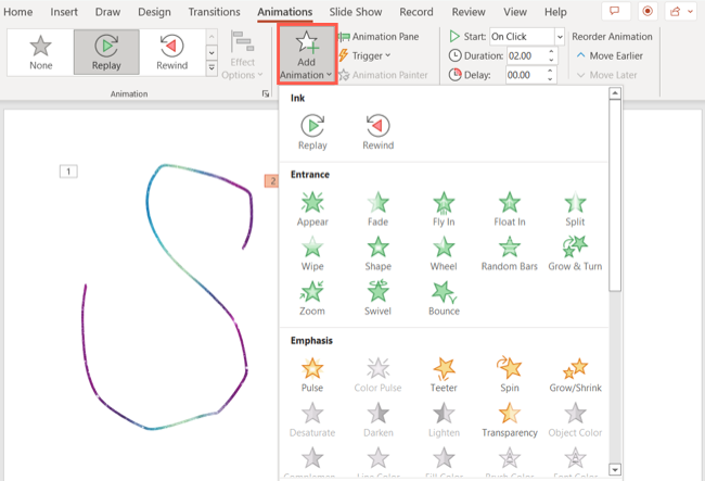 Powerpoint Animation Line How to Animate a Drawing in Microsoft PowerPoint
