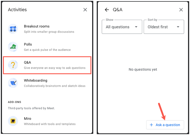 How to Hold a Q&A Session in Google Meet