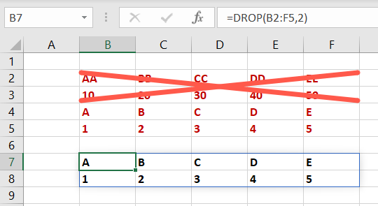How to Combine, Reshape, and Resize Arrays in Excel