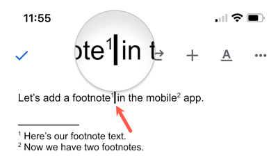 How to Add Footnotes in Google Docs
