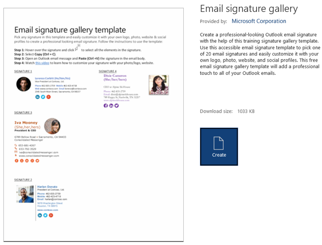 Sample Outlook Signature Template How to Use a Microsoft Template for Your Outlook Signature