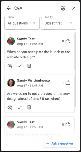 How to Hold a Q&A Session in Google Meet
