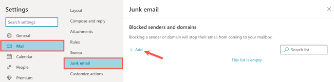 How to Block a Domain in Microsoft Outlook