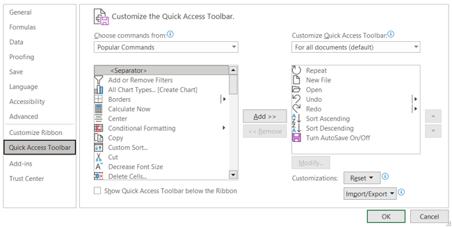 12 Default Microsoft Excel Settings You Should Change