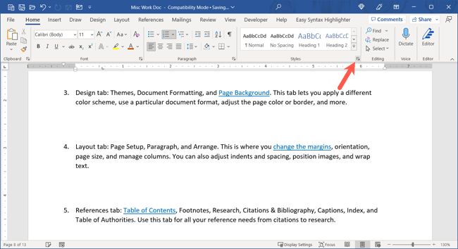 Hyperlink Base Word How to Change the Style of Hyperlinks in Microsoft Word