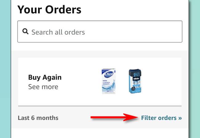 How to See the First Amazon Purchase You Ever Made