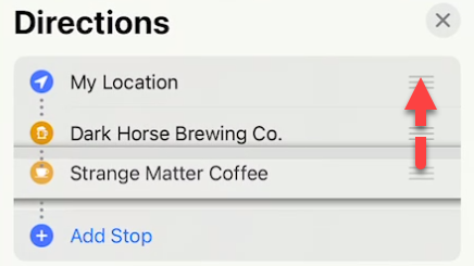 How to Add Multiple Stops in Apple Maps