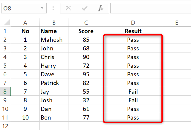 How to Use the IF Function in Microsoft Excel