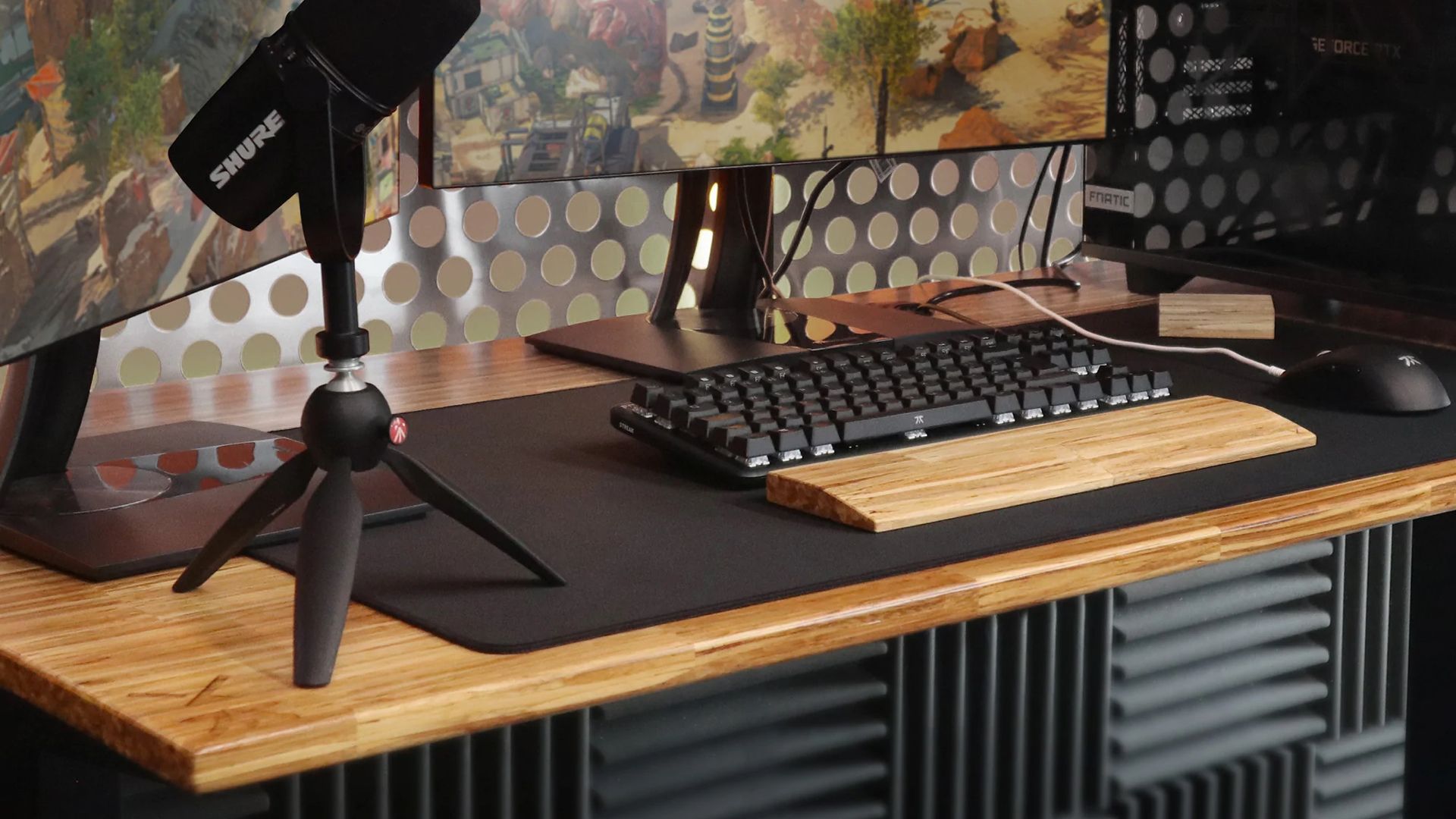 This Fnatic REVIVE Gaming Desk is Made of Recycled Chopsticks
