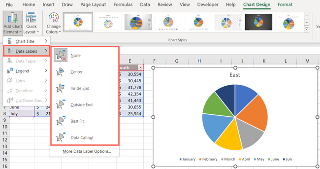 How to Add and Customize Data Labels in Microsoft Excel Charts