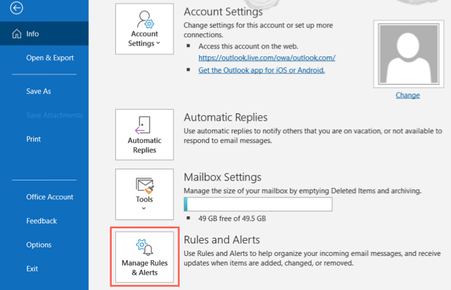 How to Recall an Email in Microsoft Outlook
