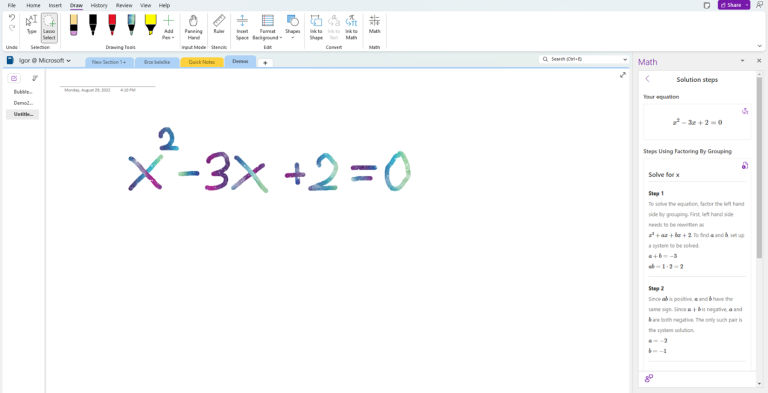 OneNote Now Works 85% Better With Your Windows PC's Stylus