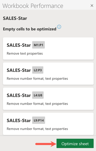 How to Optimize Workbook Performance in Excel for the Web