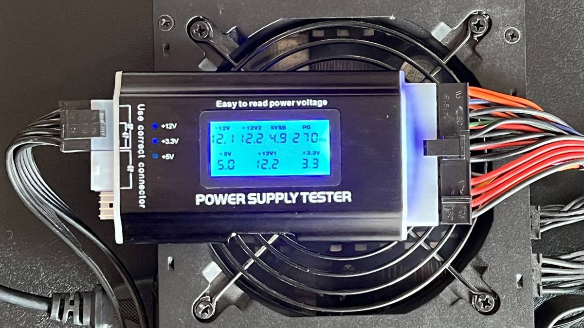 How to Test Your Computer's PSU With a PSU Tester