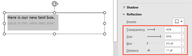 mirror image of word reflection