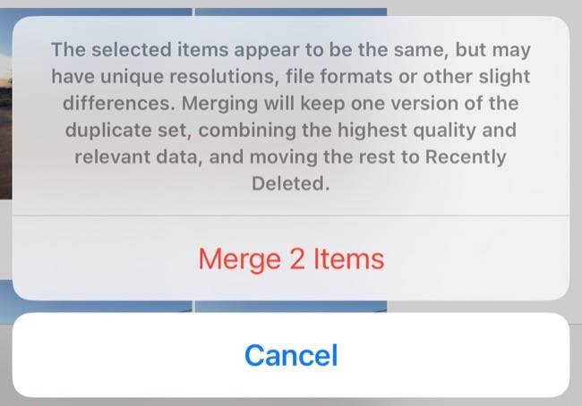 Delete Duplicate Photos and Videos on iPhone Without an App