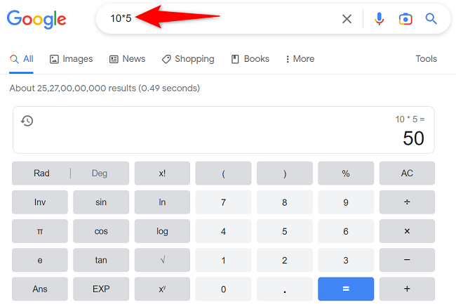 Google Math Number How to Use the Google Online Calculator