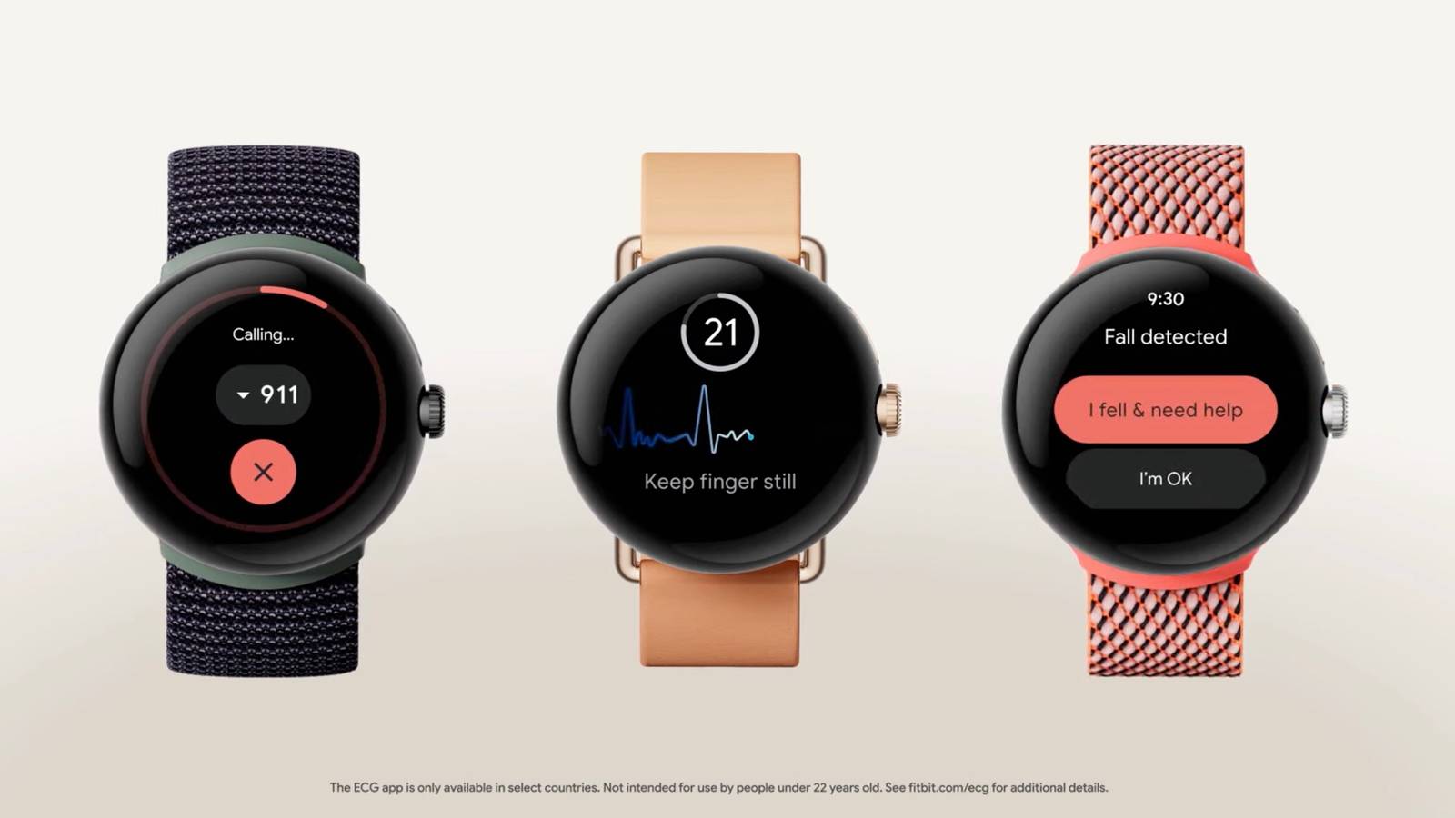 Google Pixel Watch Has Fall Detection Too, But Not Until Next Year
