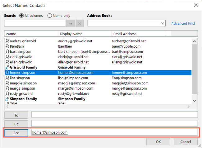 Bcc Email Format How to Add a BCC in Outlook Emails