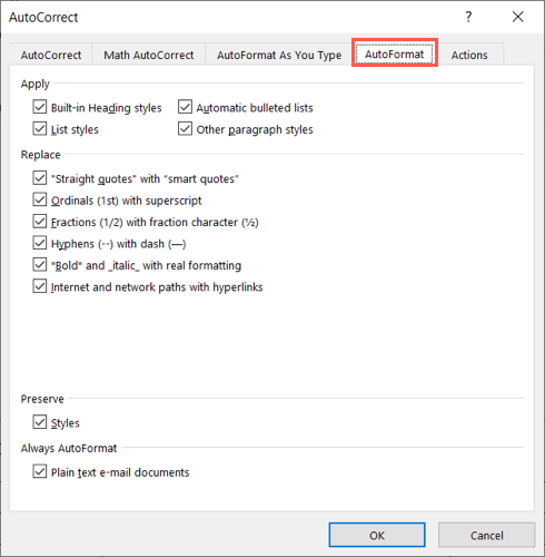 Settings Button Word 8 Default Microsoft Word Settings You Should Change