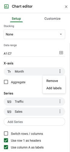 How to Create a Combo Chart in Google Sheets