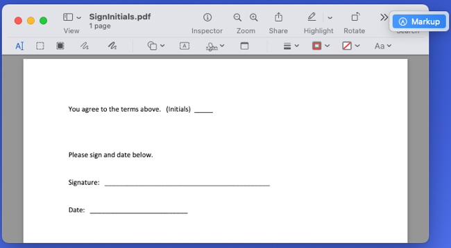 How to Sign Any Document on a Mac Using Preview
