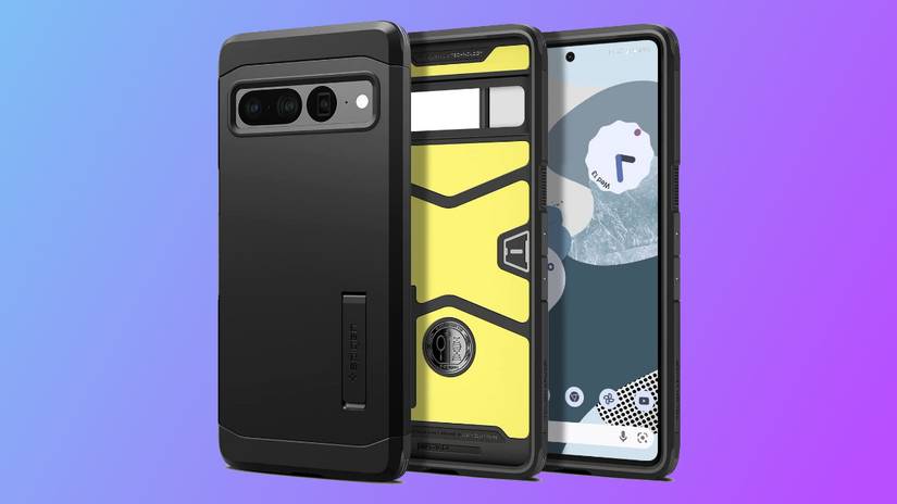 Custodia In Legno Naturale Kwmobile Per Google Pixel 7 Pro – Bumper In Silicone TPU, Protezione 360° Con Venature Uniche - 5