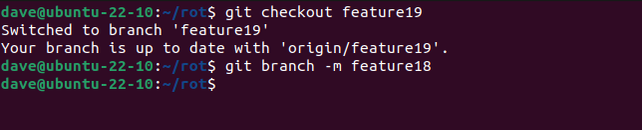How to Rename a Branch in Git