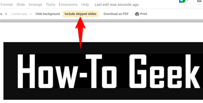 How to Hide a Slide in Google Slides