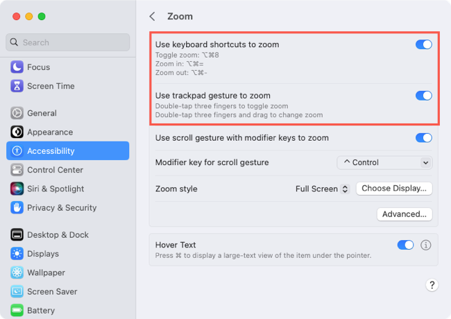 How to Zoom In or Out on a Mac