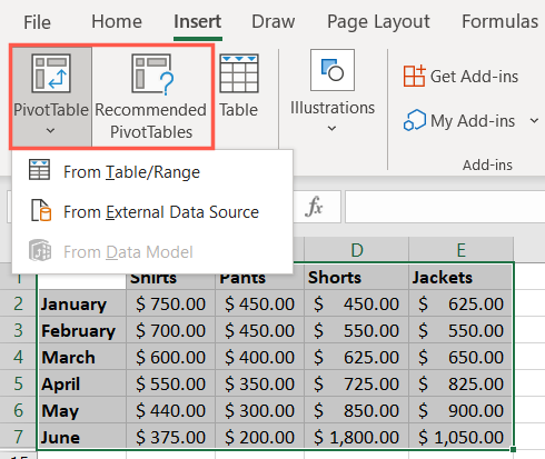 Pivottable Data Analysis 7 Excel Data Analysis Features You Have to Try