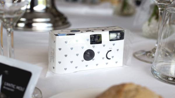 Disposable camera.