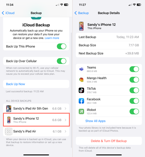 How to Back Up Your iPhone to iCloud