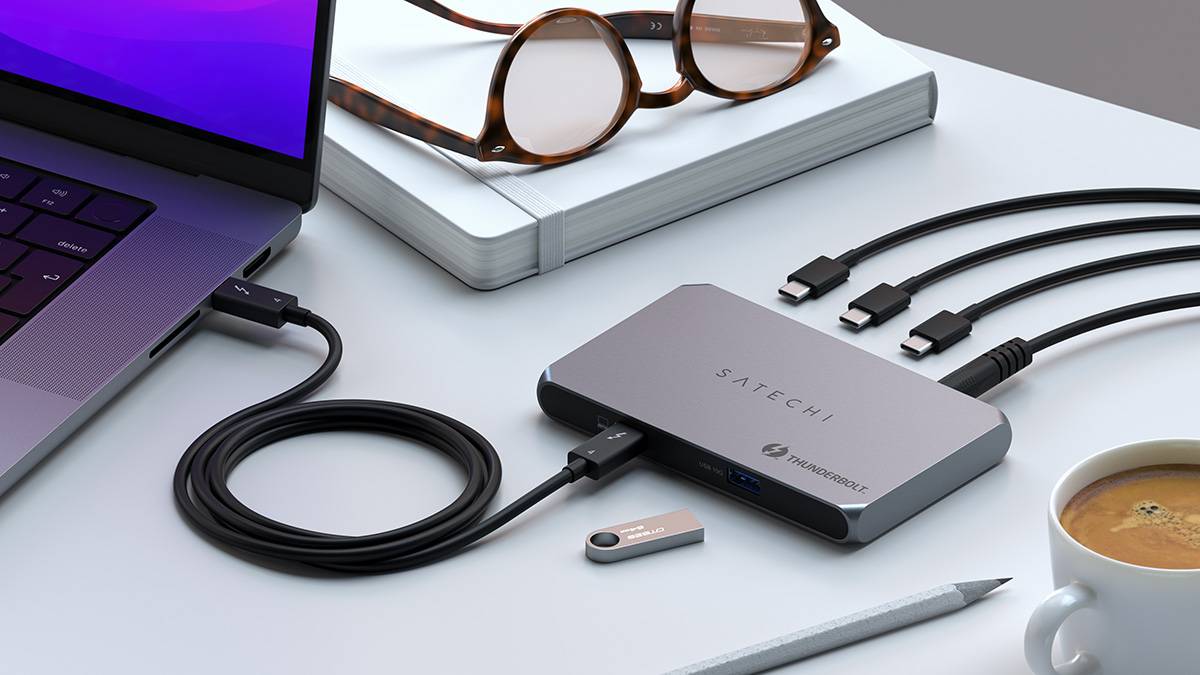 Satechi's Slim Thunderbolt 4 Hub Can Handle Two 4K Screens