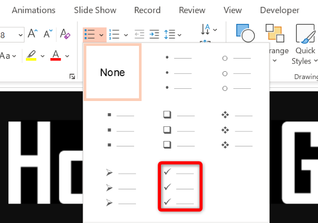 Bullet Point Checkboxes How to Insert a Check Mark or Checkbox in PowerPoint