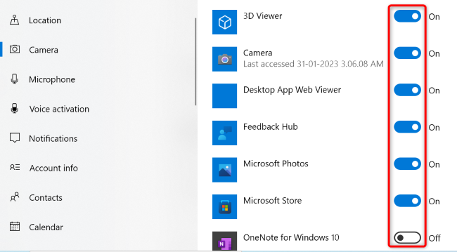 Enable Camera How to Turn On the Camera on Windows 10
