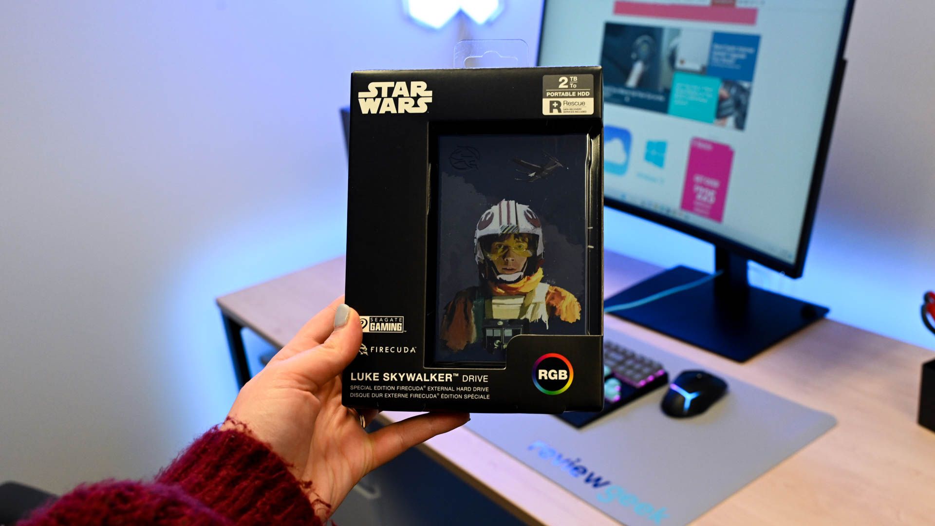 Disque Dur Externe Seagate Star Wars 2To - Édition Limitée - Neuf